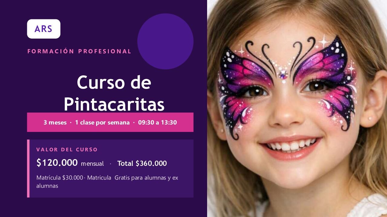 Curso Pintacaritas 3 Meses Matricula - Imagen 2